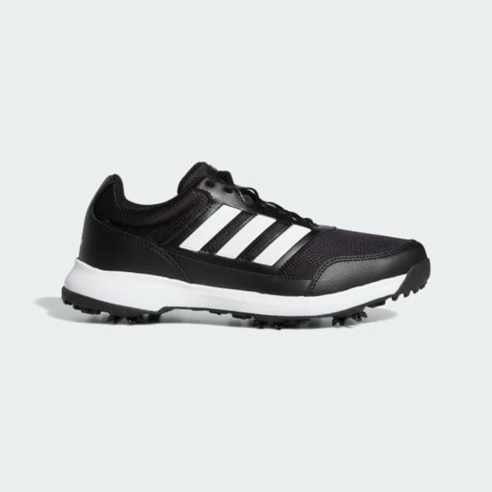 Adidas Tech Response 2.0 Mens Wide Fit Golf Shoe Black White EE9419 NEW Multi Sz - Picture 2 of 10